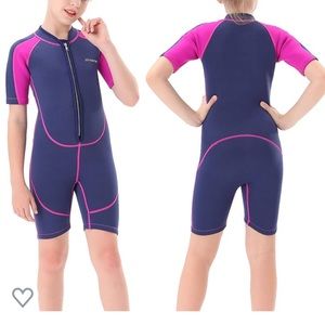 Seaskin Kids Wetsuit Neoprene Thermal Swimsuit for Diving Surfing Swim Lessons